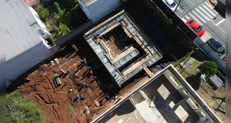 Santa Casa inicia obras de concretagem das paredes do novo bunker de PG