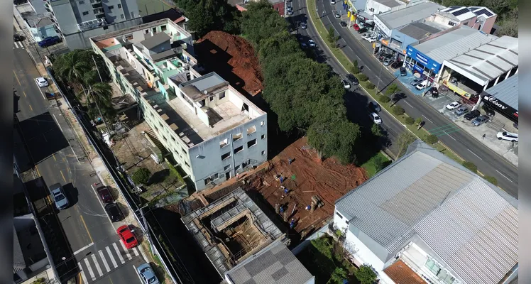 Santa Casa inicia obras de concretagem das paredes do novo bunker de PG