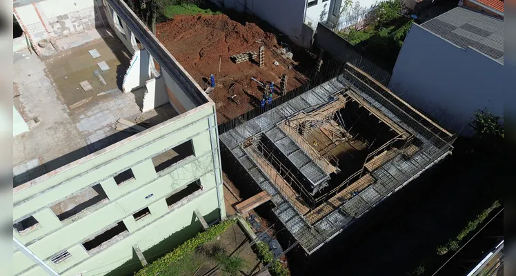O local abrigará o novo Centro de Radiologia da Santa Casa de Misericórdia