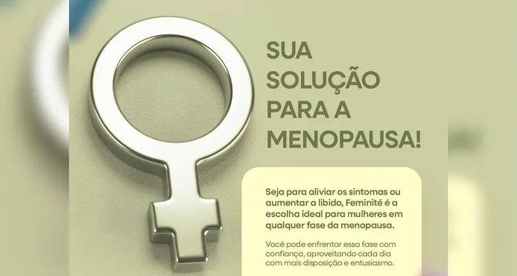Uma alternativa segura e eficaz à terapia hormonal, que proporciona alívio dos sintomas globais, físicos e psicossociais da menopausa em curto prazo.
