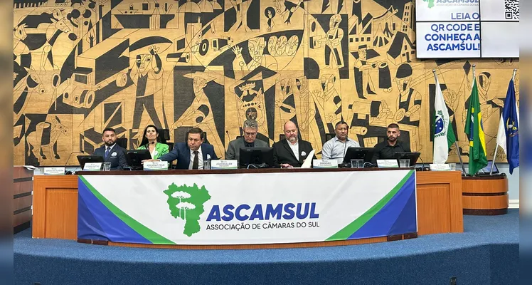 Küller é empossado presidente da Associação das Câmaras Municipais do Sul