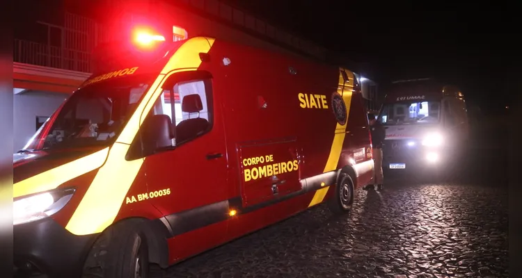 Homem é resgatado com ferimentos moderados após levar tiro na face, em Ponta Grossa -
