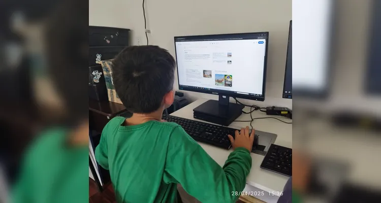 Trabalho dinâmico e com ações dos alunos permitiram viagem pelo presente e passado.