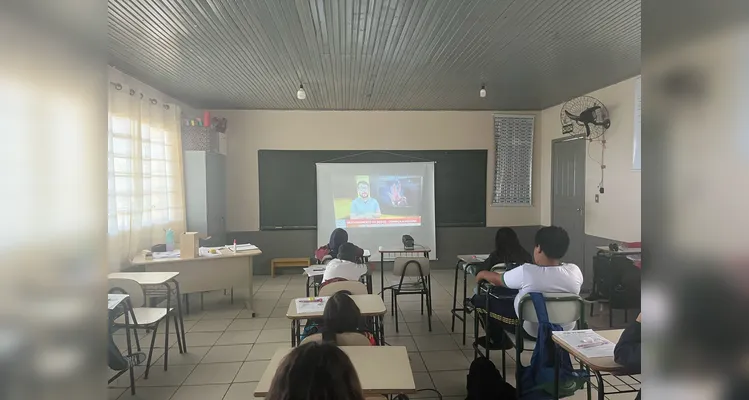 Produção audiovisual e práticas foram de grande valia em sala de aula.