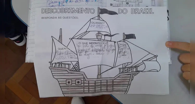 Confira os registros do dinâmico trabalho em sala de aula.