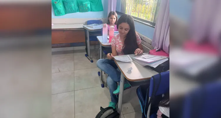 Confira os registros da dinâmica dos educandos em sala de aula.