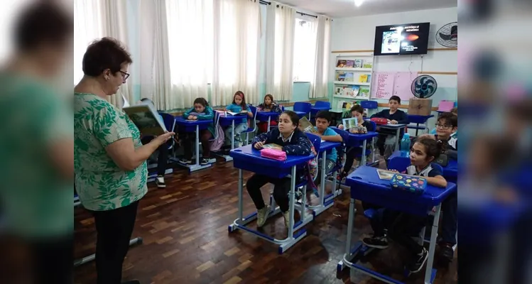 Trabalho trouxe engajamento à turma, que pôde realizar ações artísticas em sala.