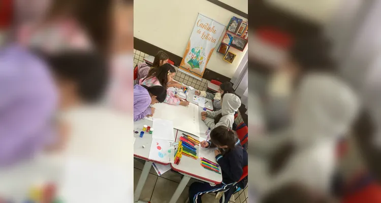 Confira os registros do amplo trabalho realizado pelos educandos em sala de aula.