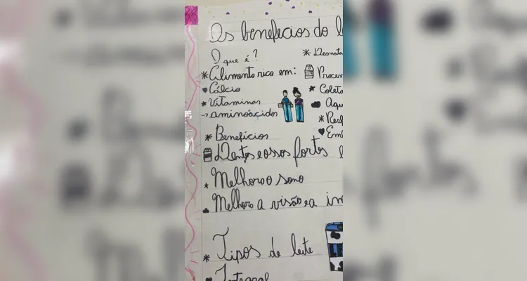Confira os registros do amplo trabalho realizado pelos educandos em sala de aula.
