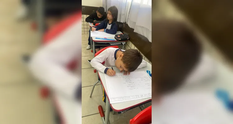 Confira os registros do amplo trabalho realizado pelos educandos em sala de aula.