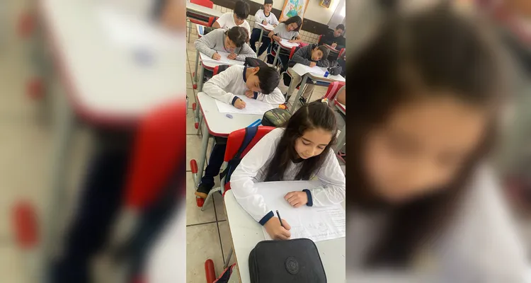 Confira os registros do amplo trabalho realizado pelos educandos em sala de aula.