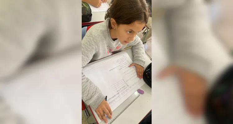 Confira os registros do amplo trabalho realizado pelos educandos em sala de aula.