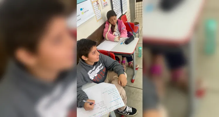Confira os registros do amplo trabalho realizado pelos educandos em sala de aula.