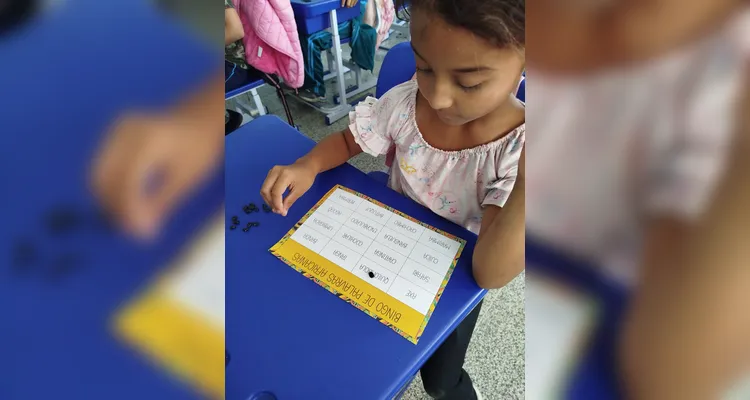 Educandos puderam ter saudável e valorosa 'competição' em sala de aula.