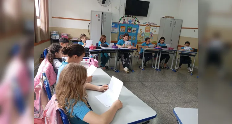 Trabalhos digitais e analógicos contribuíram para ampla imersão em sala de aula.