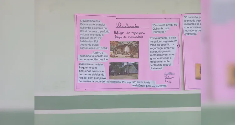 Trabalhos digitais e analógicos contribuíram para ampla imersão em sala de aula.
