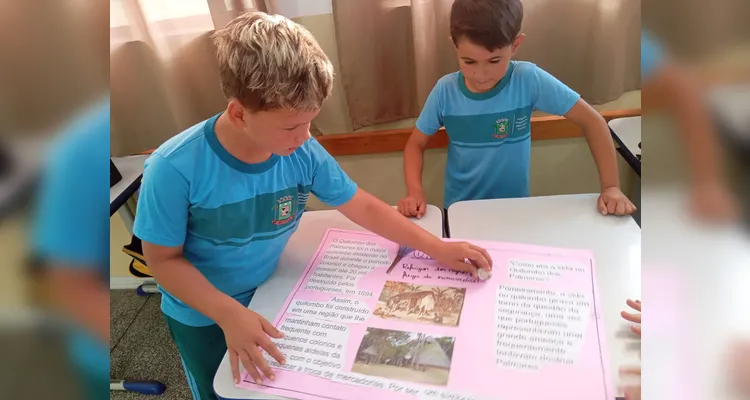 Trabalhos digitais e analógicos contribuíram para ampla imersão em sala de aula.