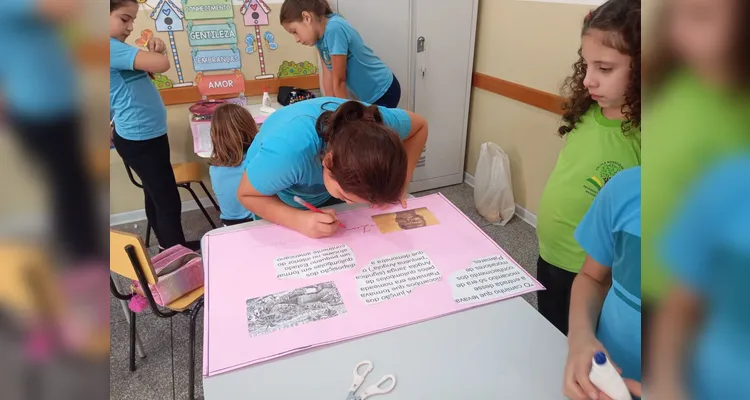 Trabalhos digitais e analógicos contribuíram para ampla imersão em sala de aula.