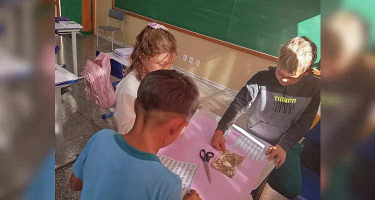 Trabalhos digitais e analógicos contribuíram para ampla imersão em sala de aula.
