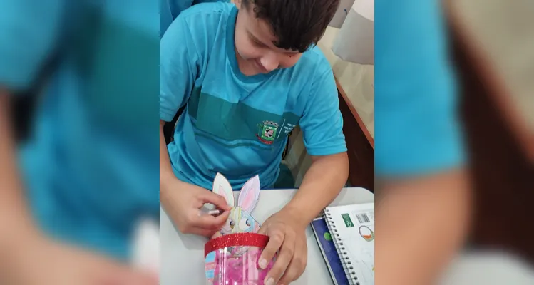 Veja os registros do trabalho pascal em sala de aula.