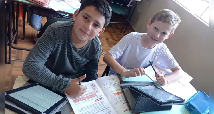 Confira os registros do amplo trabalho realizado em sala de aula.