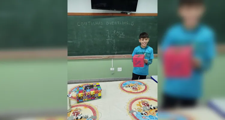 Veja o registro dos alunos em sala na aplicação da dinâmica.
