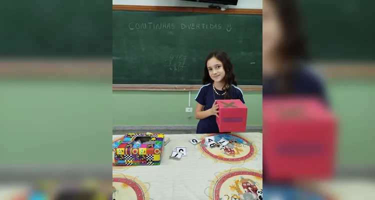 Veja o registro dos alunos em sala na aplicação da dinâmica.