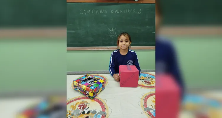 Veja o registro dos alunos em sala na aplicação da dinâmica.