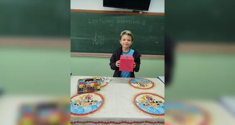 Veja o registro dos alunos em sala na aplicação da dinâmica.