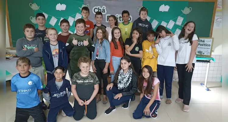 Confira a série de registros do amplo trabalho em sala de aula.