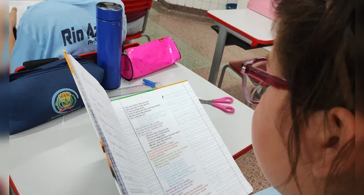 Veja as fotos da apresentação e trabalhos em sala de aula.