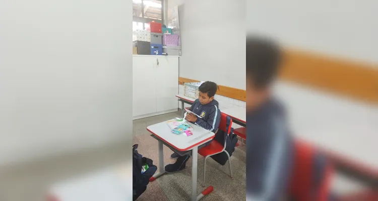 Veja as fotos da apresentação e trabalhos em sala de aula.