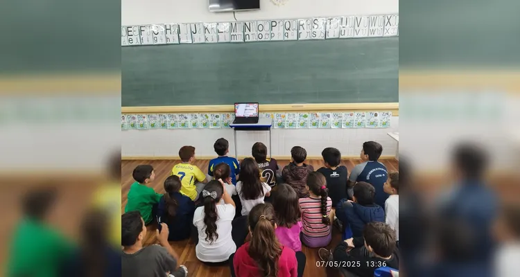 Trabalho teve amplas ações com a produção audiovisual e práticas dos educandos em sala.