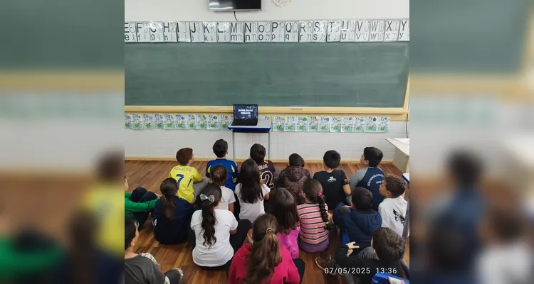 Trabalho teve amplas ações com a produção audiovisual e práticas dos educandos em sala.