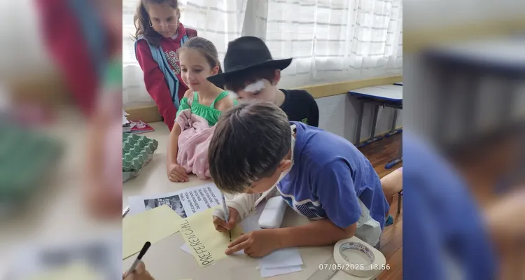 Trabalho teve amplas ações com a produção audiovisual e práticas dos educandos em sala.