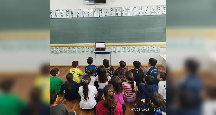 Trabalho teve amplas ações com a produção audiovisual e práticas dos educandos em sala.