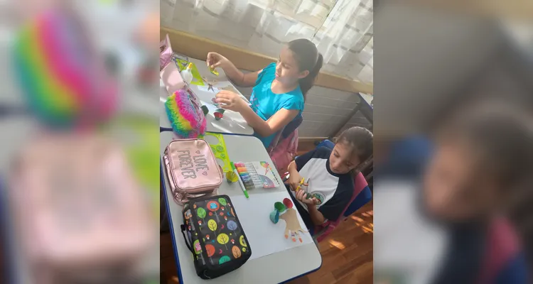 Educandos puderam realizar série de ações em sala de aula.