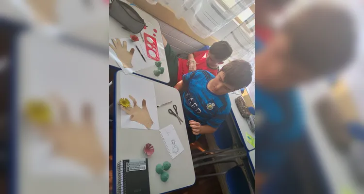 Educandos puderam realizar série de ações em sala de aula.