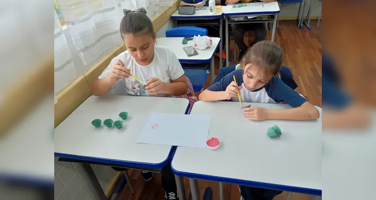 Educandos puderam realizar série de ações em sala de aula.