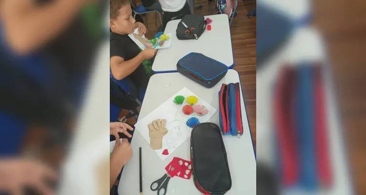 Educandos puderam realizar série de ações em sala de aula.