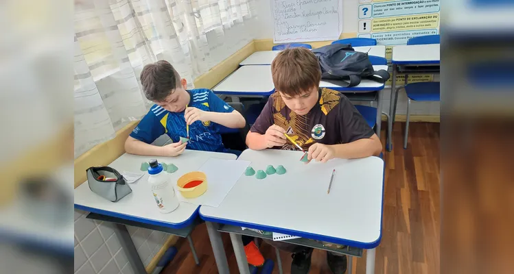 Educandos puderam realizar série de ações em sala de aula.