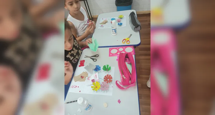 Educandos puderam realizar série de ações em sala de aula.