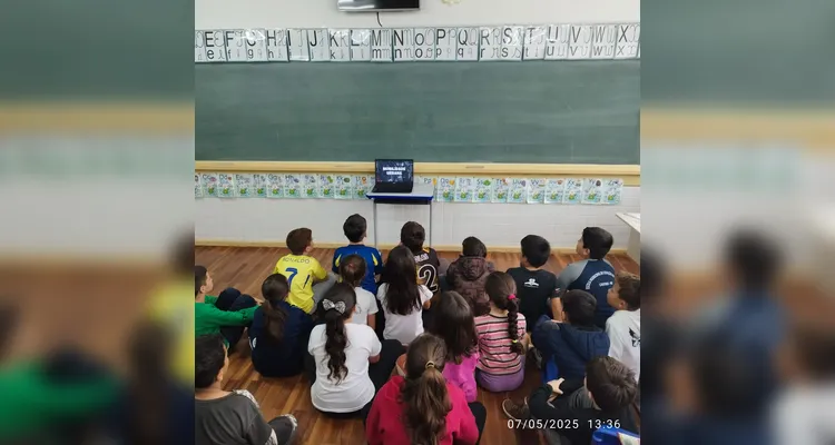 Trabalho teve amplas ações com a produção audiovisual e práticas dos educandos em sala.