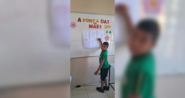 Educandos foram protagonistas de todo o processo em sala de aula.