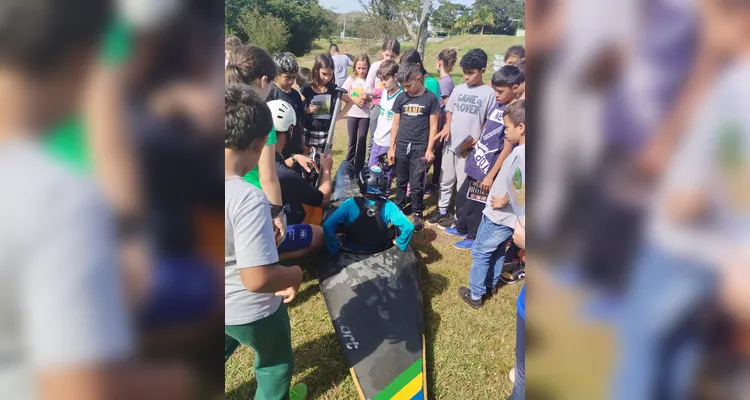 Diversão e contato com o meio ambiente foram pontos altos da proposta.