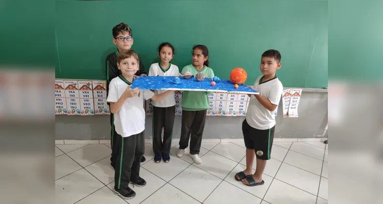 Diversos momentos, teóricos e práticos, foram aplicados na 'aula astronômica'.