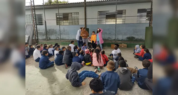 Educandos puderam aprender, de maneira lúdica e prática, questões envolvendo tema de saúde.
