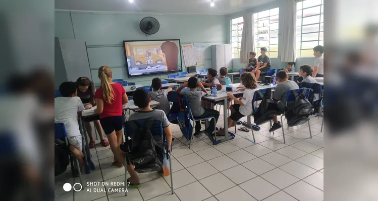 Educandos puderam protagonizar produções sobre importante e atual tema.