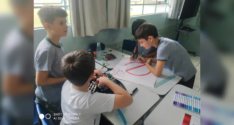 Educandos puderam protagonizar produções sobre importante e atual tema.