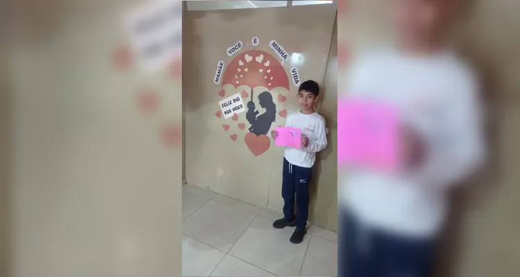 Confira a série de registros dos educandos no amplo trabalho.